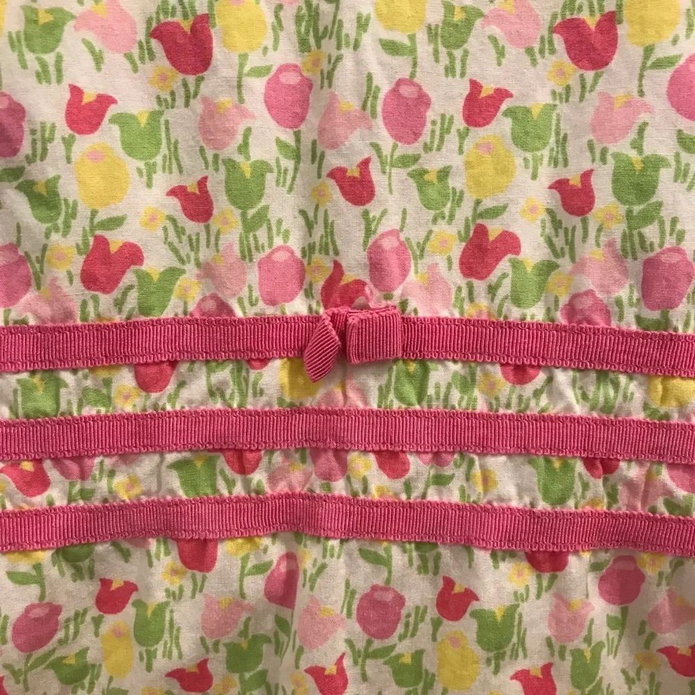 Vintage Lilly Pulitzer Girls Dress Tulip Print 4